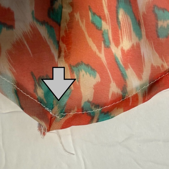 Lovers & Friends Asymmetric Racerback Tank Dress in Coral Cheetah Size XS - Picture 12 of 13